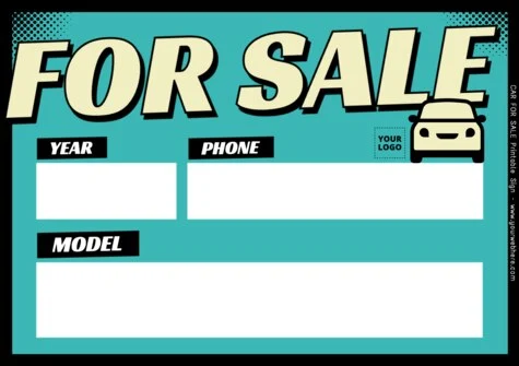 Edit an Auto Sale sign