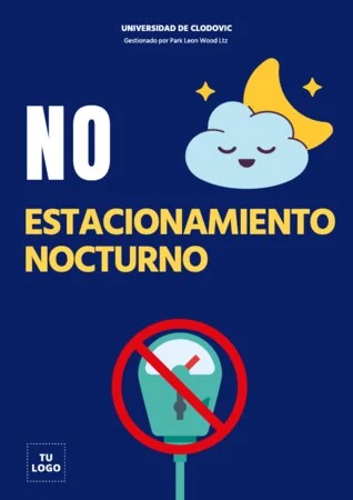 Edita un diseño de No Aparcar