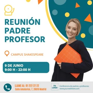 Edita una hoja de reuniones de padres