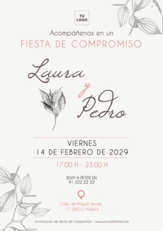 Edita una plantilla de wedding planner