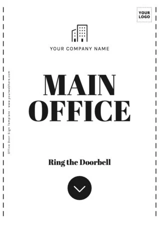 Edit an Office Door sign design