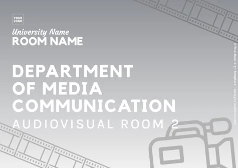 Edit an Office Door sign design