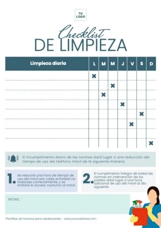 Edita un cartel con Normas