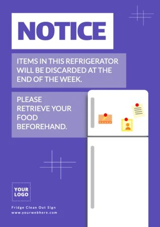 Edit an Office Fridge sign