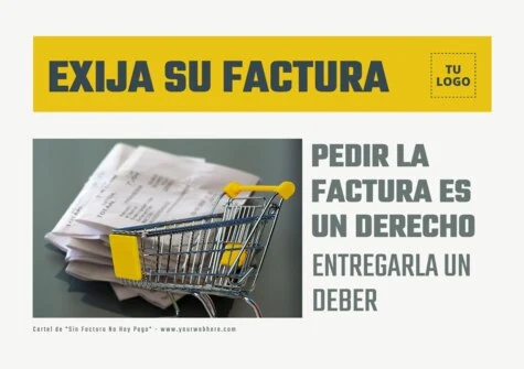 Edita un póster de Exige tu Ticket