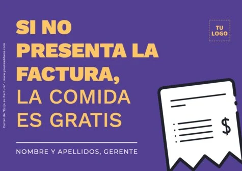 Edita un póster de Exige tu Ticket