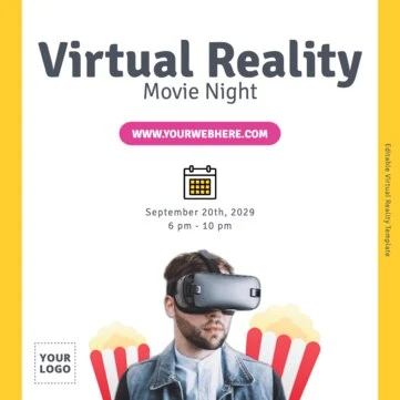 Edit a VR poster