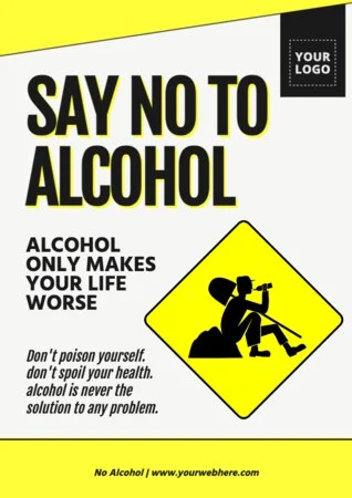 Create an Alcohol Awareness Poster online