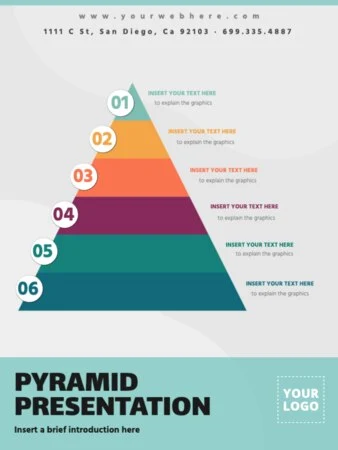 Edit a Pyramid Infographic