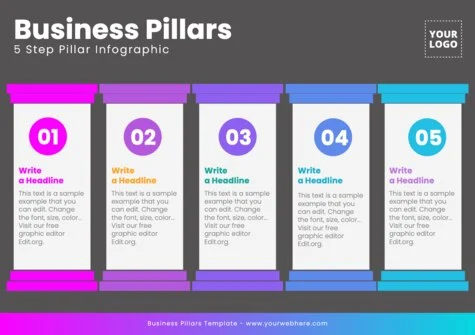 Free Editable Business Pillars Examples