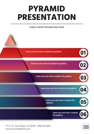 Edit a Pyramid Infographic