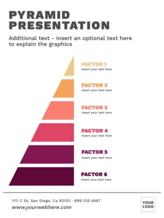 Edit a Pyramid Infographic