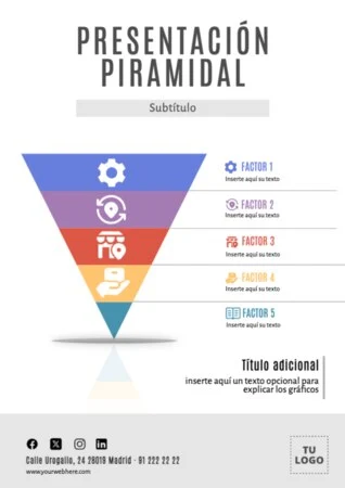 Editar una Infografía Piramidal