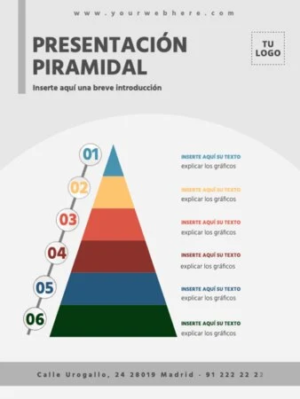 Editar una Infografía Piramidal