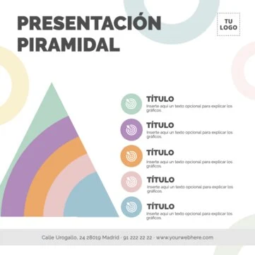 Editar una Infografía Piramidal