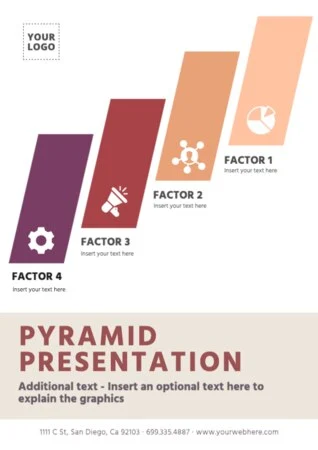 Edit a Pyramid Infographic