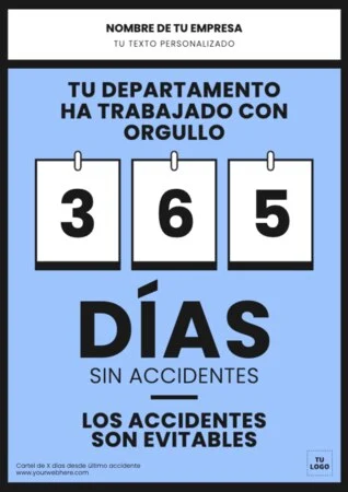 Edita un cartel de Sin Accidentes