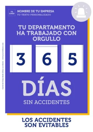 Edita un cartel de Sin Accidentes