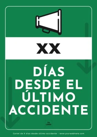 Edita un cartel de Sin Accidentes