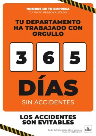 Edita un cartel de Sin Accidentes