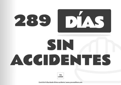 Edita un cartel de Sin Accidentes