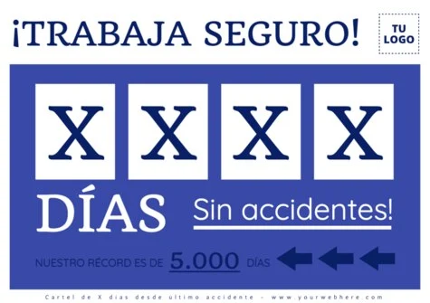 Edita un cartel de Sin Accidentes