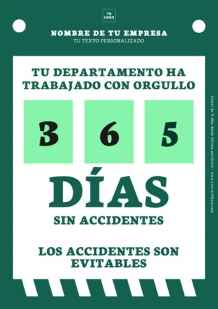 Edita un cartel de Sin Accidentes