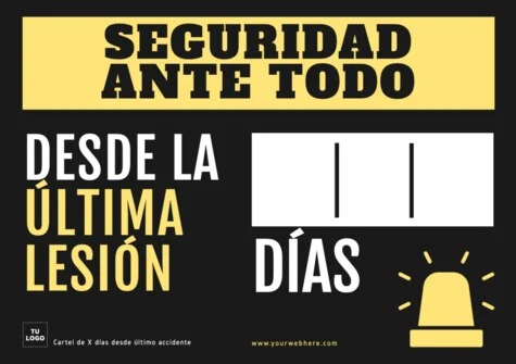 Edita un cartel de Sin Accidentes