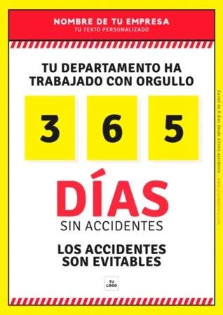 Edita un cartel de Sin Accidentes