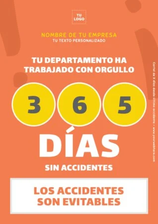 Edita un cartel de Sin Accidentes