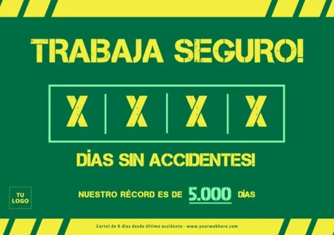 Edita un cartel de Sin Accidentes