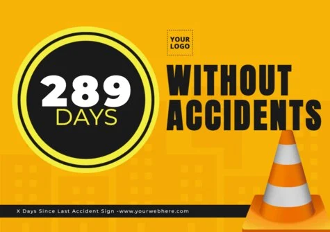 Edit a Days Since Injury sign