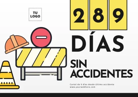 Edita un cartel de Sin Accidentes