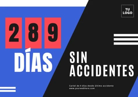 Edita un cartel de Sin Accidentes