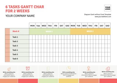 Edit a Gantt table template