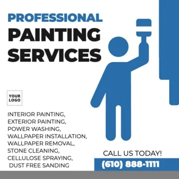 Modifier un design pour une entreprise de peinture