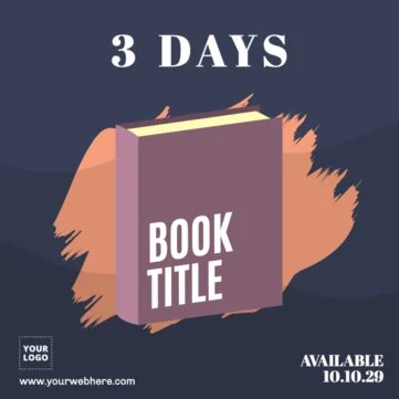 Edita um desenho para promocionar o seu livro