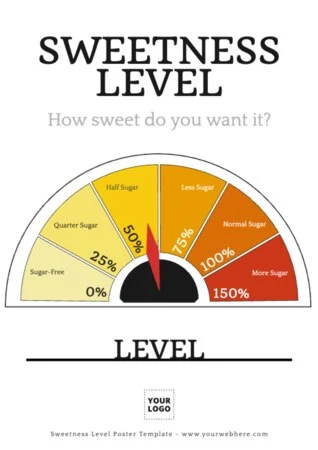 Edit a Sweet Level poster