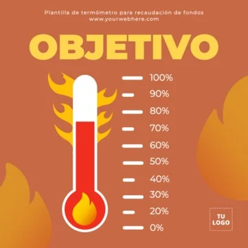 Edita un termómetro