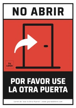 Edita un cartel Por la Otra Puerta