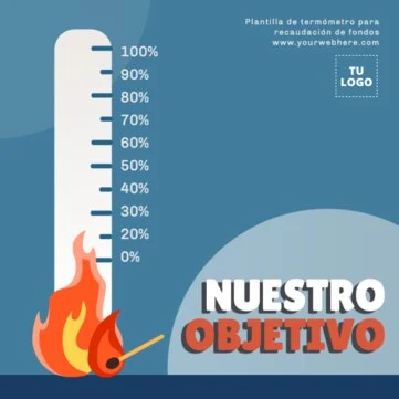 Edita un termómetro