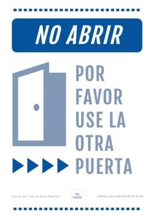 Edita un cartel Por la Otra Puerta