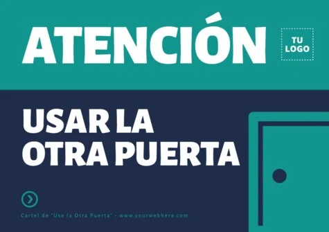 Edita un cartel Por la Otra Puerta