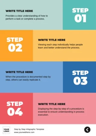 Edit a Stairs Infographic