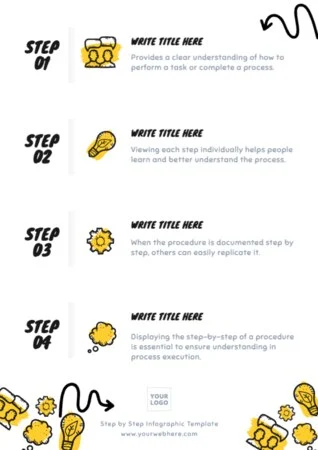 Edit a Stairs Infographic