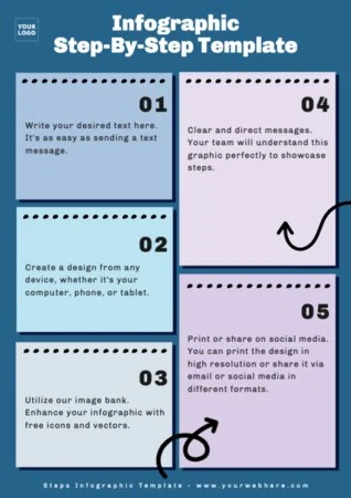 Edit a Stairs Infographic