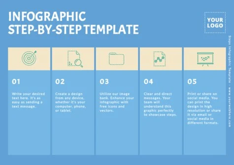 Edit a Stairs Infographic