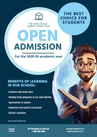 Editar um anúncio de matrícula aberta