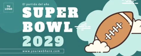 Edita un banner de Super Bowl
