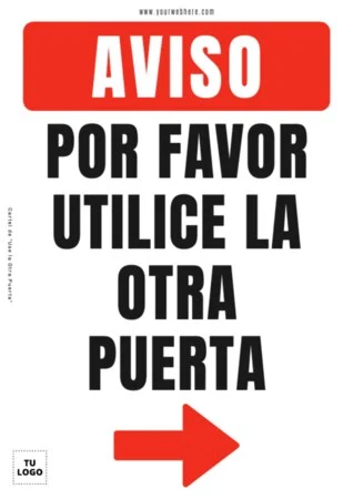 Edita un cartel Por la Otra Puerta